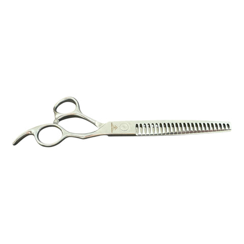 Groomer's Warehouse 7.5" 24 Tooth Chunker Shear with Ergo Handle & Ball Bearing Tension