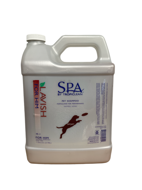 Tropiclean Spa For Him Shampoo-gal.