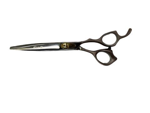 Geib Kiss Shear 8.5" Curved Pink