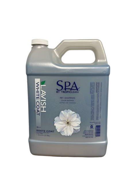 Tropiclean White Coat Shampoo-gal.