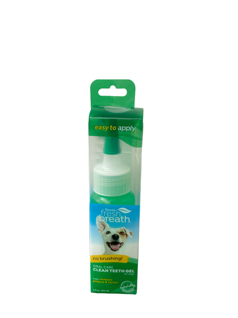 TropiClean No Brushing Clean Teeth Gel for Dogs 2oz.