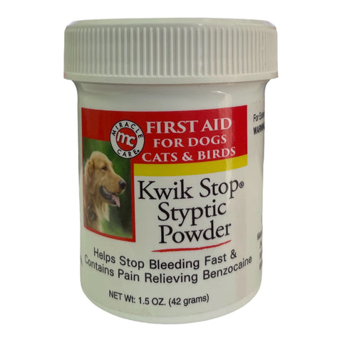 Miracle Corp R7 Kwik Stop Styptic Powder-1.5oz