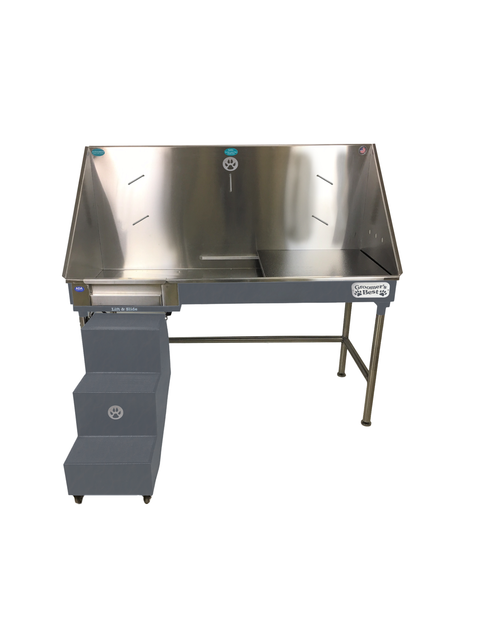 Groomer's Best ADA Elite Stainless Steel Bath Tubs