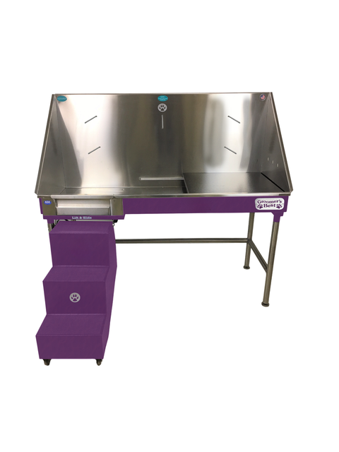 Groomer's Best ADA Elite Stainless Steel Bath Tubs