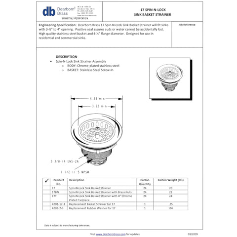 Groomer's Best Drain & Strainer