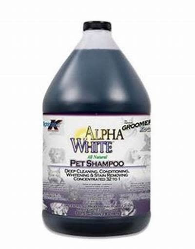 Double K Alpha White Shampoo-Gallon