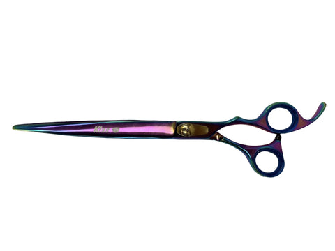 Geib Kiss Shears 9.5" Straight-Rainbow