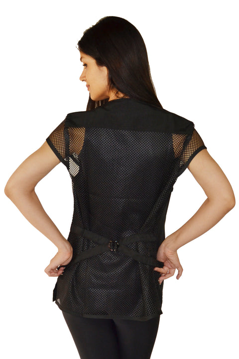 Ladybird Black Mesh Back Jacket