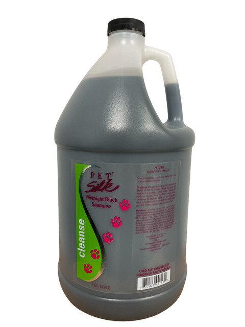 Pet Silk Midnight Black Shampoo-Gallon