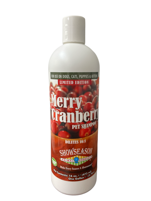 Showseason Merry Cranberry Shampoo-16oz.