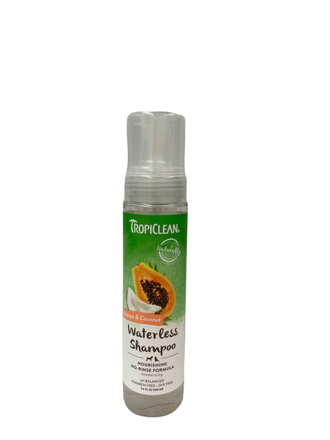 Tropiclean Waterless Papaya Shampoo