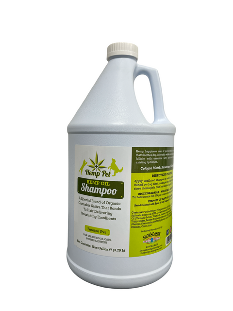 Showseason Hemp Oil Shampoo-Gallon