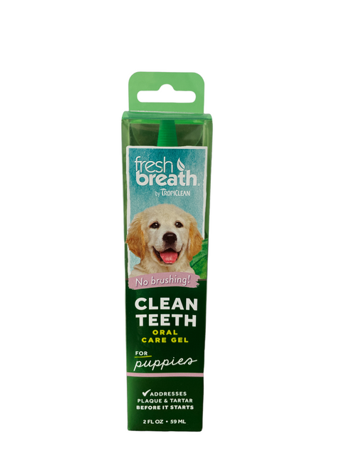 TropiClean Clean Teeth Gel for Puppies 2oz.