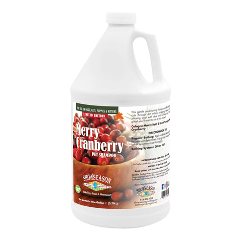 Showseason Merry Cranberry Shampoo-Gallon