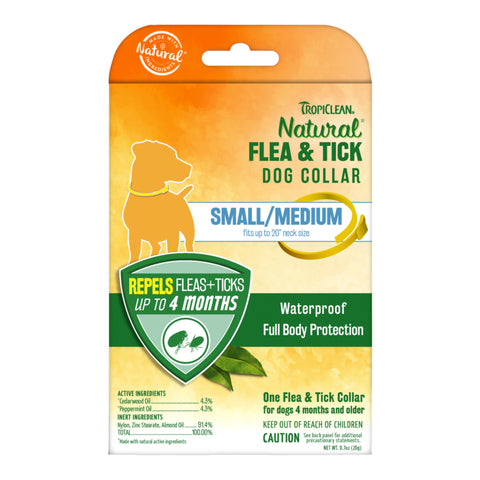 TropiClean Flea & Tick Small/Medium Dog Collar