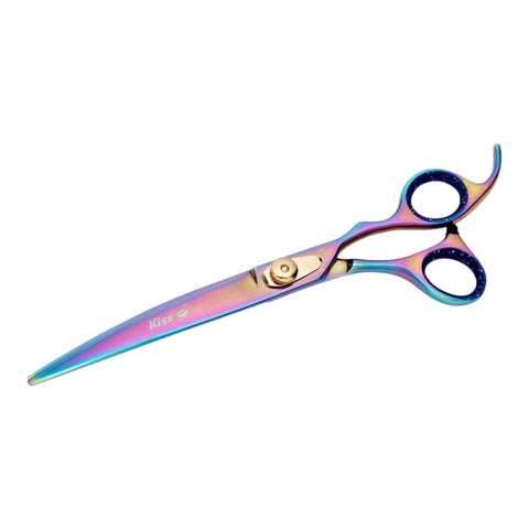 Geib Kiss Shear 8.5" Curved Rainbow